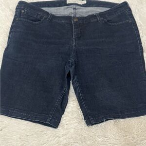 Torrid Blue Jean Shorts with Polished Finish